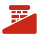 Simplified industrial building symbol